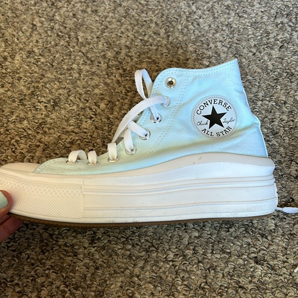 Light blue platform converse - Picture 2 of 6